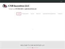 Tablet Screenshot of cnbincentives.com